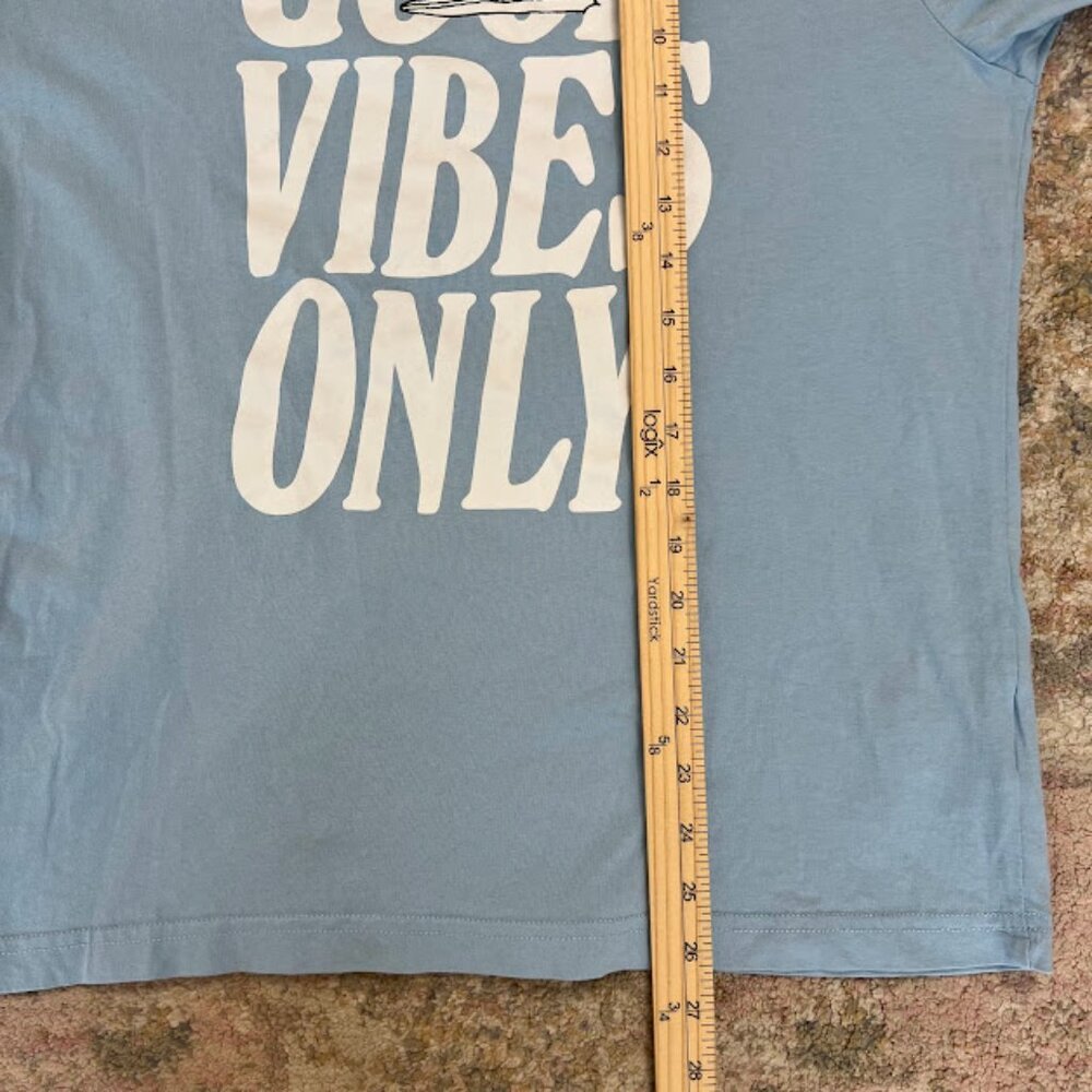 Peanuts H&M Snoopy Good Vibes Only Shirt Size M - Picture 5 of 7